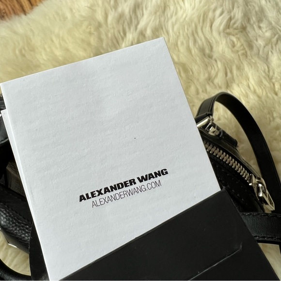 Alexander Wang Small Black Leather Bag - Picture 2 of 10